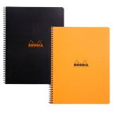 Blok kroužkový Clairefontaine Rhodia A4+ - čtvereček / 80 listů / mix barev Blok kroužkový Clairefontaine Rhodia A4+ - čtvereček / 80 listů / mix barev