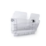 Držák na prospekty DURABLE magnetický - 2 / A4 čirý / na šířku