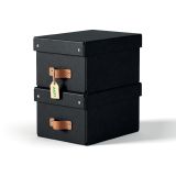 Úložný box Leitz Puro S - černá / 2 ks Úložný box Leitz Puro S - černá / 2 ks