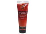 Temperová barva - červená světlá / tuba 250 ml