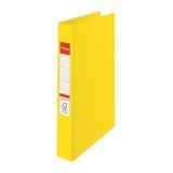 Pořadač Esselte A4 kroužkový celoplastový 4 - kroužek 4,2 cm / žlutá