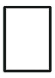 Kapsy samolepicí Magneto - A2 / černá / 1 ks
