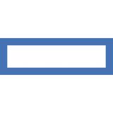 Magnetický informační rámeček LEAN A5/A4 - 230 x 75 mm / modrá / 10 ks Magnetický informační rámeček LEAN A5/A4 - 230 x 75 mm / modrá / 10 ks