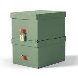 Úložný box Leitz Puro M - zelená / 2 ks Úložný box Leitz Puro M - zelená / 2 ks