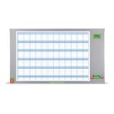 Plánovací tabule PLUS - roční / 725 x 50 x 1178