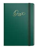 Diář LUXI - B6 / týdenní / zelená