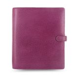 Filofax Finsbury - A5 / malinová