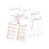 Náhradní vložky do diářů ADK - A5 / sada týdenní