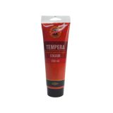Temperová barva - červená světlá / tuba 250 ml Temperová barva - červená světlá / tuba 250 ml