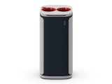 Odpadkový koš KOBRA WASTEE na kov - 60 L / červená