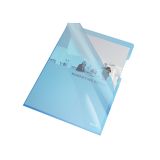 Zakládací obal A4 silný barevný - tvar L / modrá 25 ks Zakládací obal A4 silný barevný - tvar L / modrá 25 ks