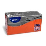 Wimex papírové ubrousky koktejlové oranžové 2-vrstvé 24 cm x 24 cm 250ks Wimex papírové ubrousky koktejlové oranžové 2-vrstvé 24 cm x 24 cm 250ks