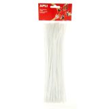Modelovací drátky APLI bílé / 30 cm / 50 ks Modelovací drátky APLI bílé / 30 cm / 50 ks