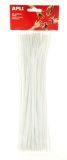 Modelovací drátky APLI bílé / 30 cm / 50 ks Modelovací drátky APLI bílé / 30 cm / 50 ks