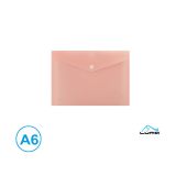 Spisové desky s drukem LUMA - A6 / pastelová oranžová