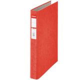 Pořadač Esselte A4 kroužkový Rainbow 2 - kroužek 4,2 cm / červená
