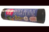 Pytle na odpad Vipor Top - 100x125cm / 240l / 10ks / 35my / černá / extra pevné