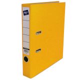 Pořadač A4 pákový prešpán Hit Office - hřbet 5 cm / žlutá Pořadač A4 pákový prešpán Hit Office - hřbet 5 cm / žlutá