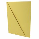 Desky se šikmým rohem - žlutá Desky se šikmým rohem - žlutá