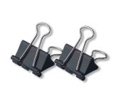 Klipy kovové černé - 15 mm Klipy kovové černé - 15 mm