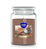 Vonná svíčka v dóze Maxi - Skořice a hřebíček Vonná svíčka v dóze Maxi - Skořice a hřebíček