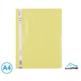 Rychlovazač A4 plastový LUMA - pastelová žlutá