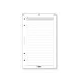 Náhradní vložky do diářů ADK - A6 / poznámkové listy / 25 listů