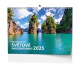 Kalendář nástěnný Světové národní parky / BNK21