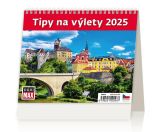 Kalendář stolní MINI Tipy na výlety / SM04