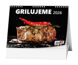 Kalendář stolní obrázkový Grilujeme / BSD12