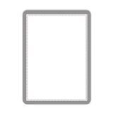 Kapsy samolepicí Magneto - A4 / stříbrná / 2 ks