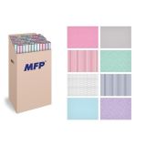 Dárkový balicí papír - 100 x 70 / 2 role / mix proužky a puntíky