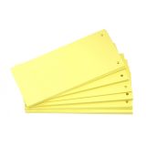 Rozdružovací kartonové jazyky - žlutá / 50 ks Rozdružovací kartonové jazyky - žlutá / 50 ks