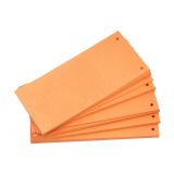 Rozdružovací kartonové jazyky - oranžová / 50 ks Rozdružovací kartonové jazyky - oranžová / 50 ks