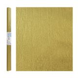 Krepový papír - zlatá 50 x 200 cm