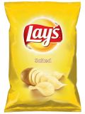 Lays smažené bramborové lupínky solené 55g
