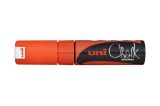 Popisovač křídový UNI Chalk Marker PWE-8K / fluo oranžová Popisovač křídový UNI Chalk Marker PWE-8K / fluo oranžová