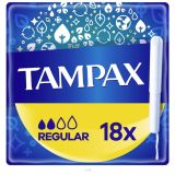 Tampax Regular dámské tampony - 18 ks Tampax Regular dámské tampony - 18 ks