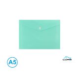 Spisové desky s drukem LUMA - A5 / pastelová zelená Spisové desky s drukem LUMA - A5 / pastelová zelená