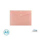 Spisové desky s drukem LUMA - A5 / pastelová oranžová Spisové desky s drukem LUMA - A5 / pastelová oranžová