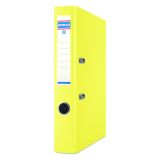 Pořadač A4 pákový Donau Master PP - hřbet 5 cm / žlutá Pořadač A4 pákový Donau Master PP - hřbet 5 cm / žlutá