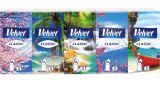 Kapesníčky papírové Velvet - třívrstvé / 10 x 10 ks