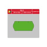 Etikety do etiketovacích kleští - 26 x 12 mm Contact / zelená Etikety do etiketovacích kleští - 26 x 12 mm Contact / zelená