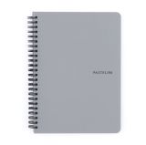 Blok kroužkový PASTELINi - A5 / linka / šedá Blok kroužkový PASTELINi - A5 / linka / šedá