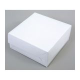 Dortová krabice bílá - 20 x 20cm / malá Dortová krabice bílá - 20 x 20cm / malá