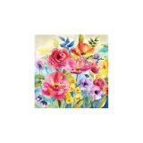 Papírové ubrousky 33x33 / 20ks / 3vr. - jarní květiny Papírové ubrousky 33x33 / 20ks / 3vr. - jarní květiny