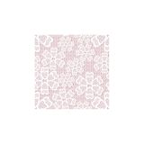 Papírové ubrousky 33x33 / 20ks / 3vr. - krajka růžová Papírové ubrousky 33x33 / 20ks / 3vr. - krajka růžová