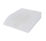 Kancelářský box na spisy Herlitz - bílá / transparentní