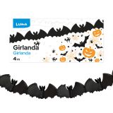 Girlanda papírová - 4 m / netopýr Girlanda papírová - 4 m / netopýr