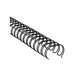 Drátěná vazba - 8 mm / černá / 100 ks Drátěná vazba - 8 mm / černá / 100 ks